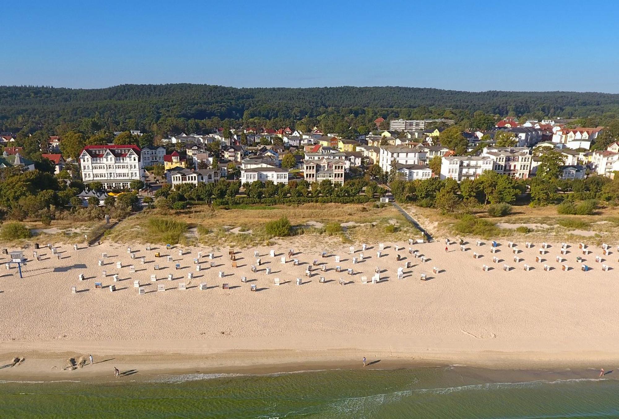Villa Seeblick Usedomer See Heringsdorf  Bagian luar foto